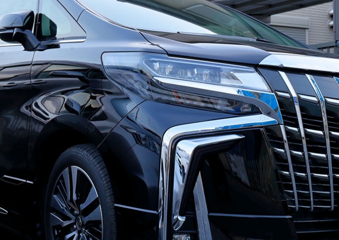 バンパーモールコーティング